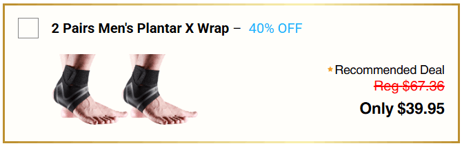 Caresole Foot Relief Wrap 17