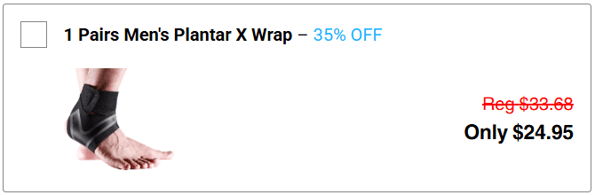 Caresole Foot Relief Wrap 18