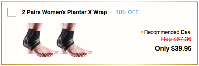 Caresole Foot Relief Wrap 11