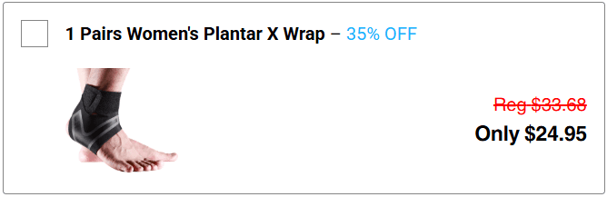 Caresole Foot Relief Wrap 12