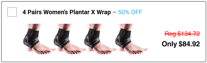 Caresole Foot Relief Wrap 14